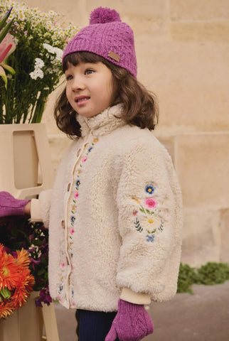 Anne Girls Coat - Tortora
