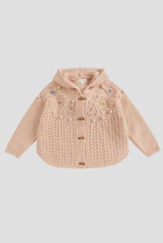 Anne Girls Coat - Tortora