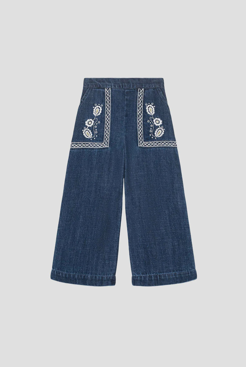 Flofi Denim Pants - Stone Blue