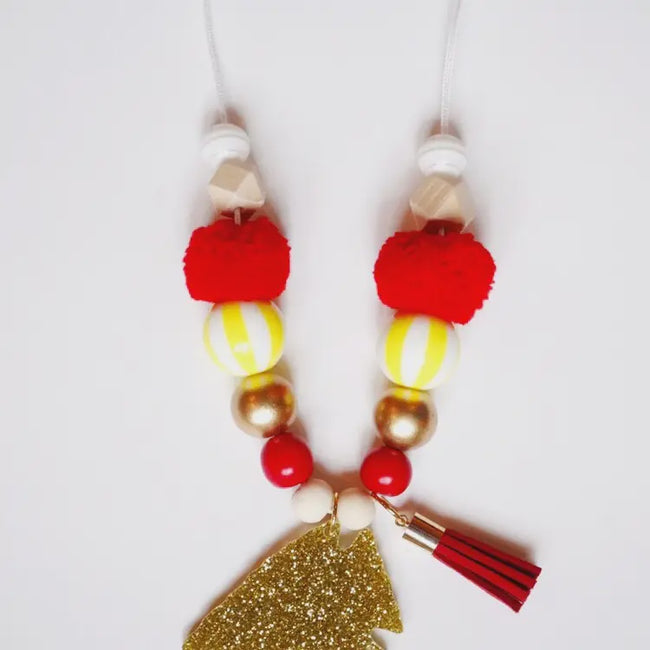 KC Chiefs Arrowhead Necklace