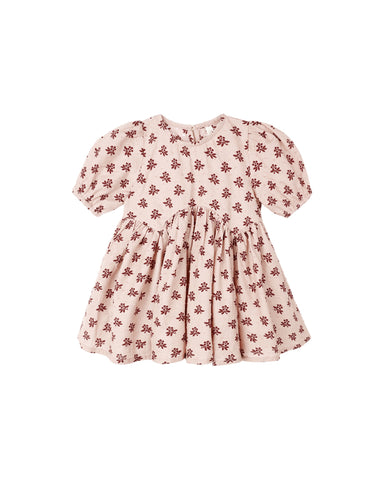 Girls Elsie Dress - Pink Lisbon Floral