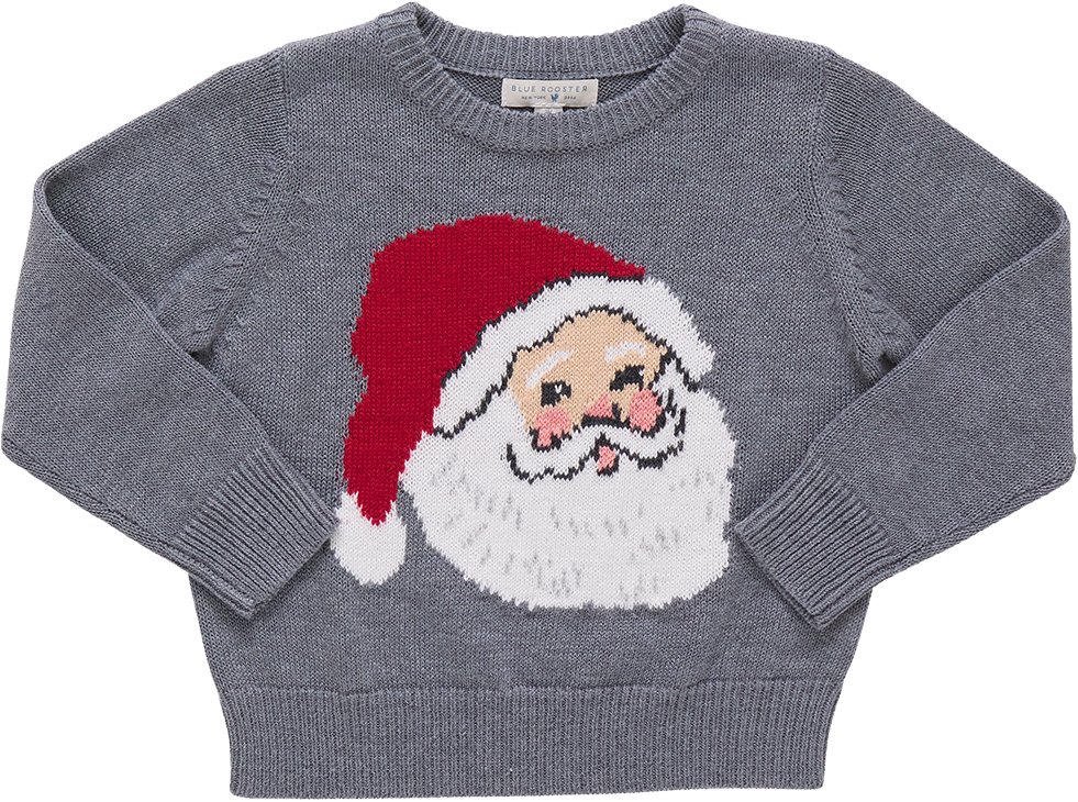 Boys Oliver Sweater - Santa