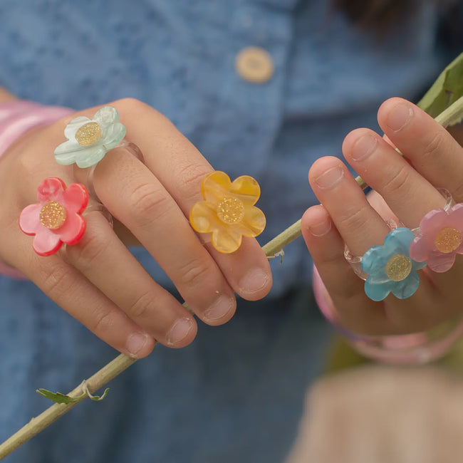 Flower Ring Assorted Colors