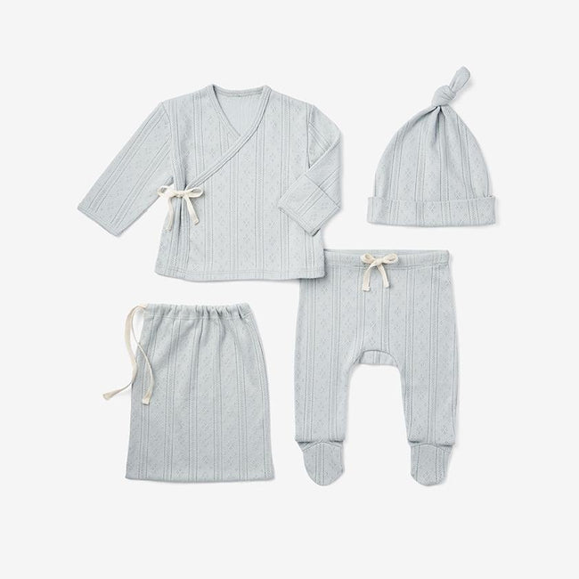 Pointelle Newborn Bag Gift Set