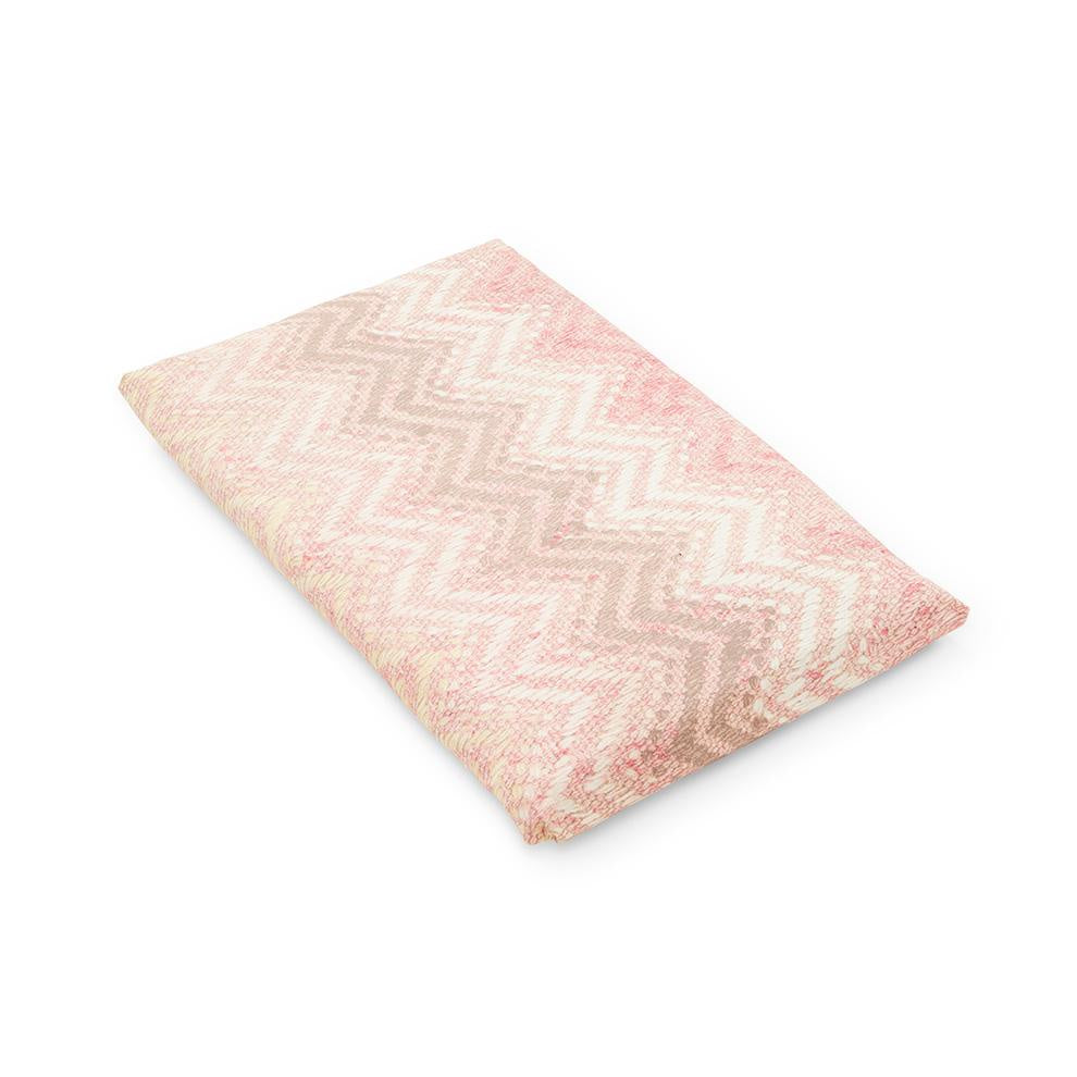 Light Rouge Herringbone Kilim Fitted Crib Sheet