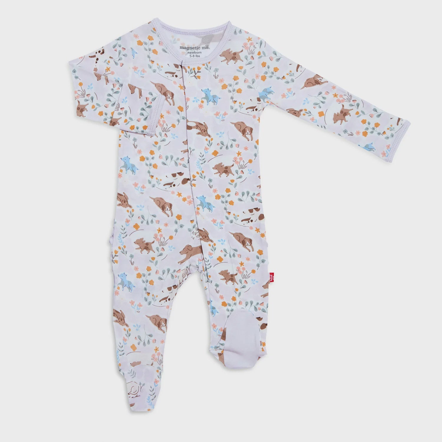 Best Fur-End Modal Ruffle Magnetic Footie