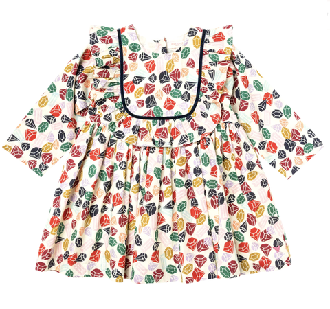 Fleur Dress - Lavender Poppy