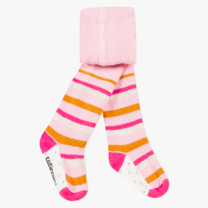 Multicolored Stripe Tights Catimini Baby Girl