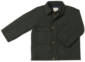 Tweedy Jacket - Green Tweed