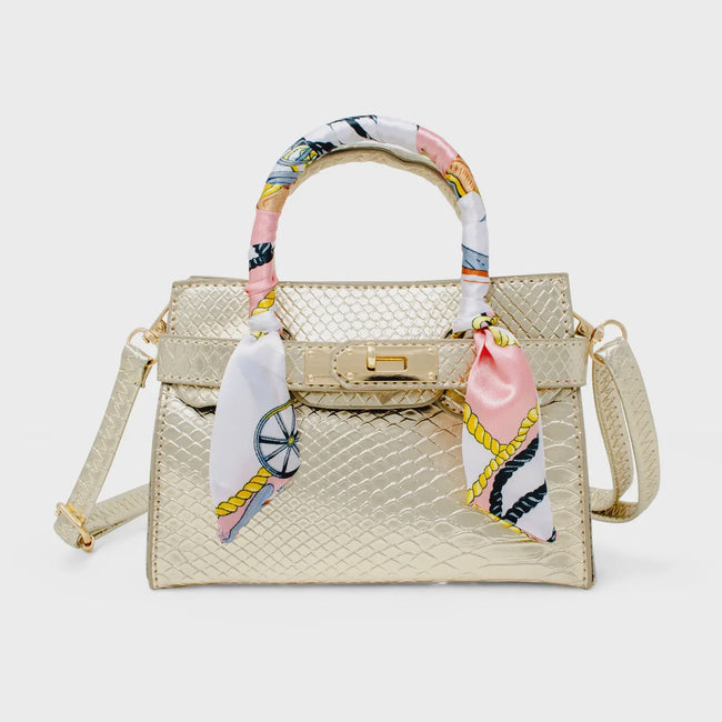 Crocodile Scarf Handbag