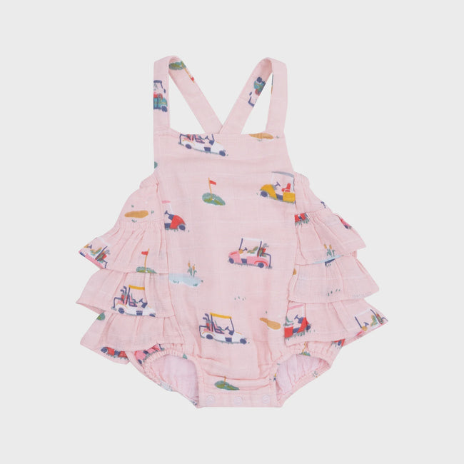 Golf Cart Cuties Ruffle Sunsuit