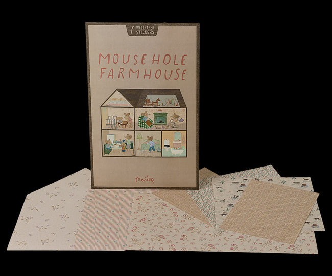 Mouse Hole Farmhouse - Wallpaper