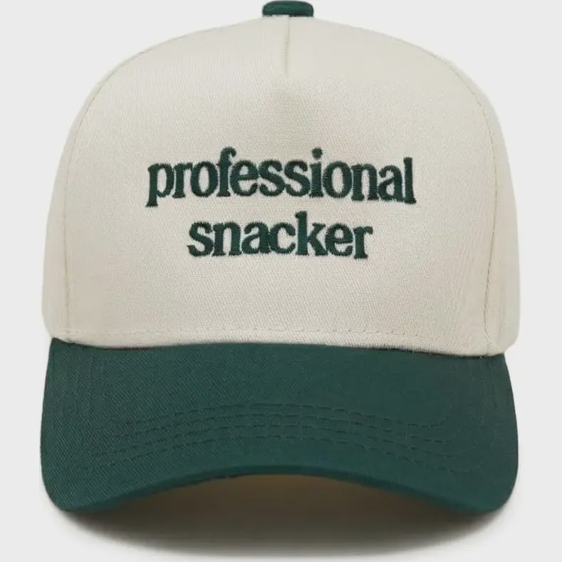 Baseball Hat: Professional Snacker