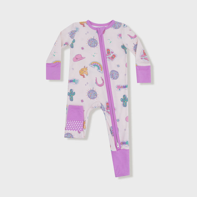 Girl 2-way Zipper Romper