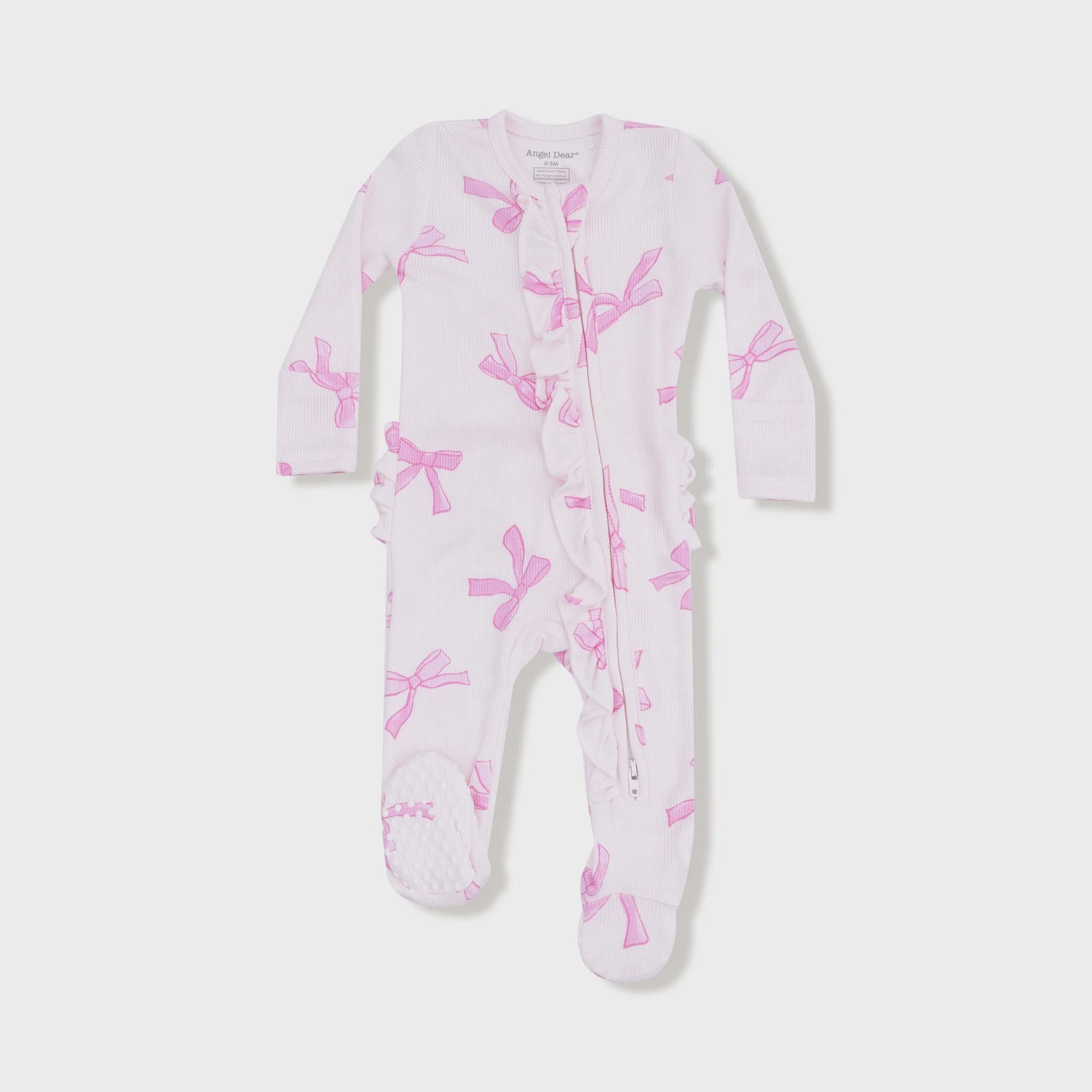 2-way Zipper Ruffle Footie