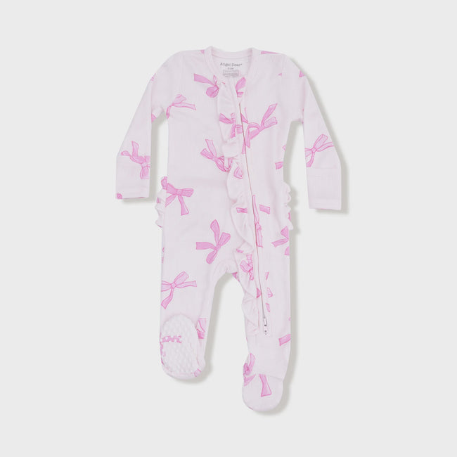 2-way Zipper Ruffle Footie