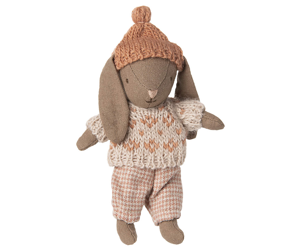 Winter Bunny,Micro - Brown - Rose