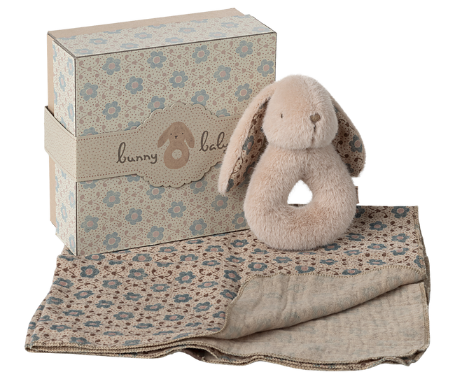 Rabbit Rattle Set