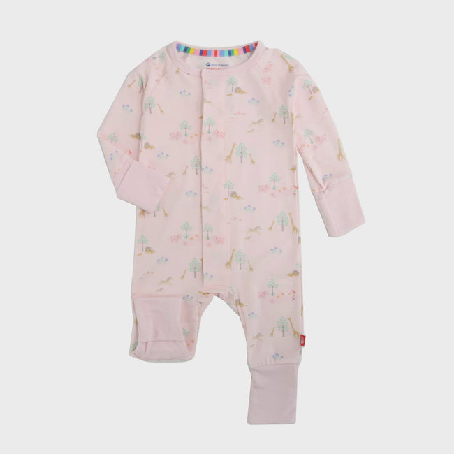Serene Safari Pink Modal Coverall