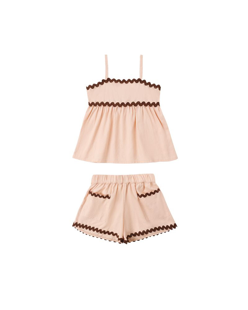 Ric Rack Set -Blush