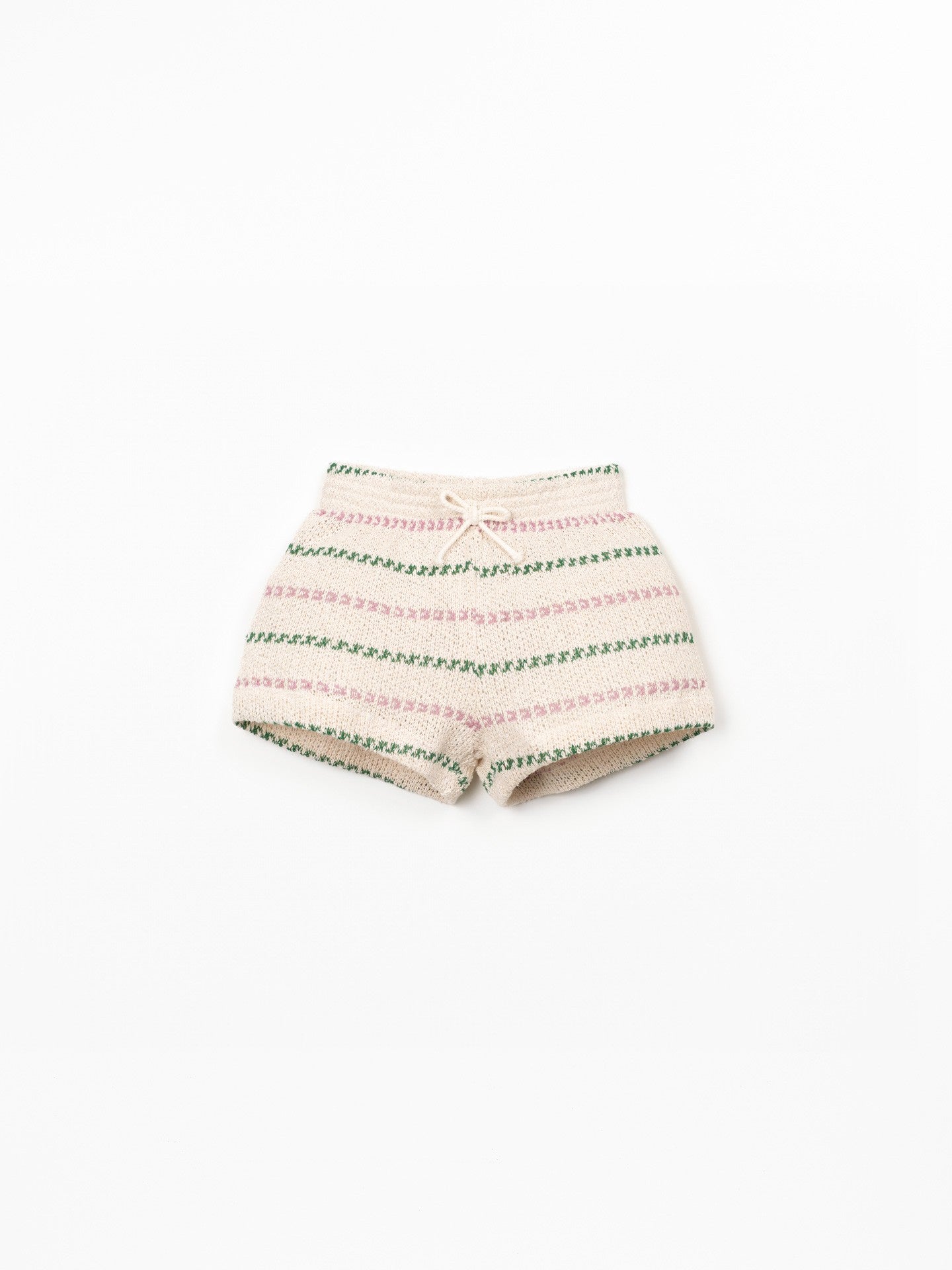 Striped Woven Shorts