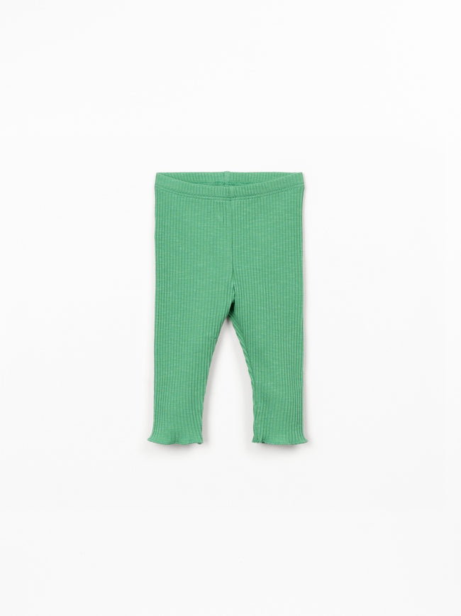 Ribbed Leggings- Mint
