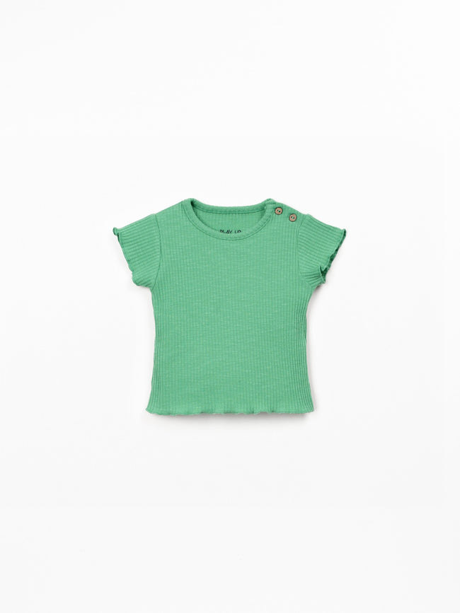 Rib T-Shirt  & Leggings Mint