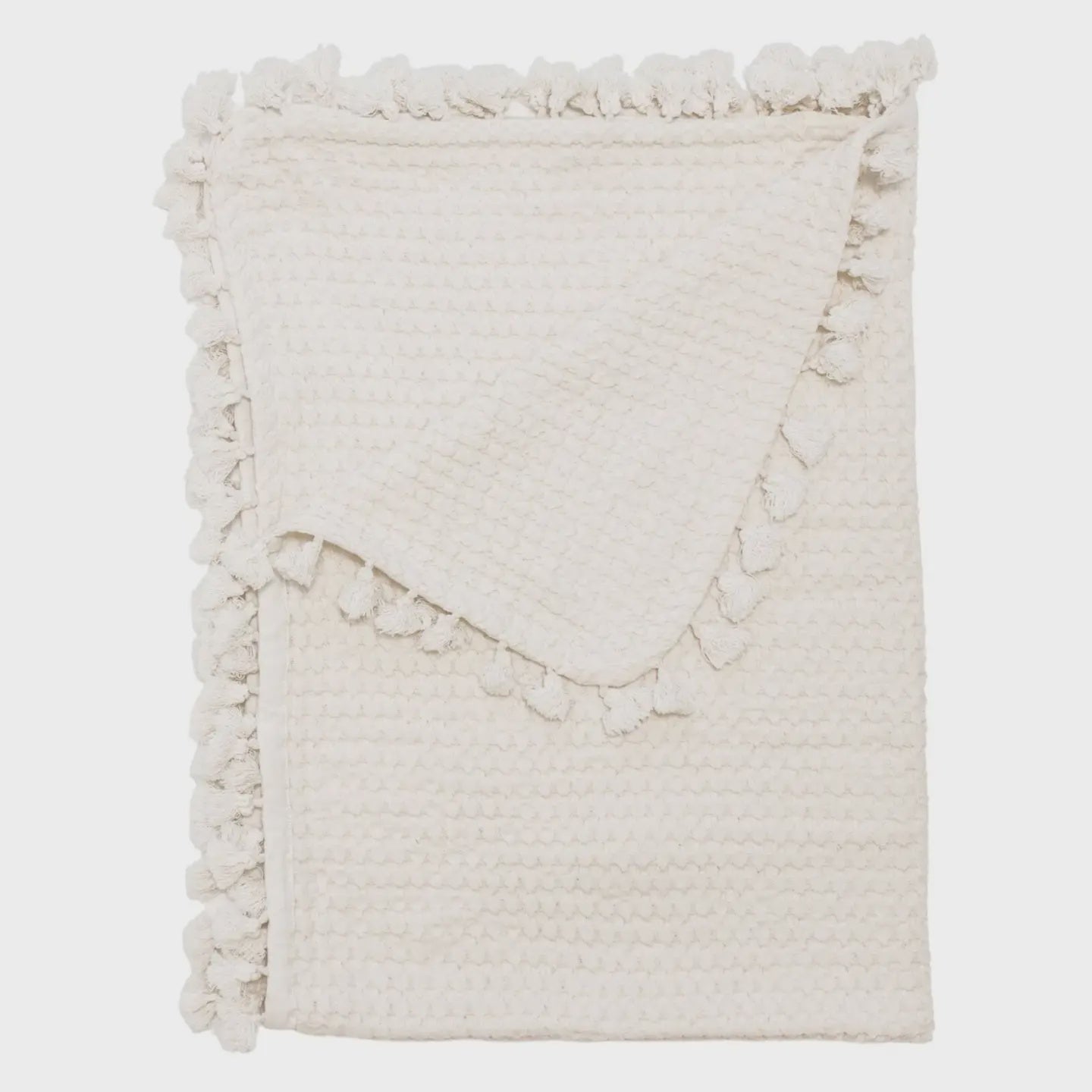 Birch Waffle Knit Blanket