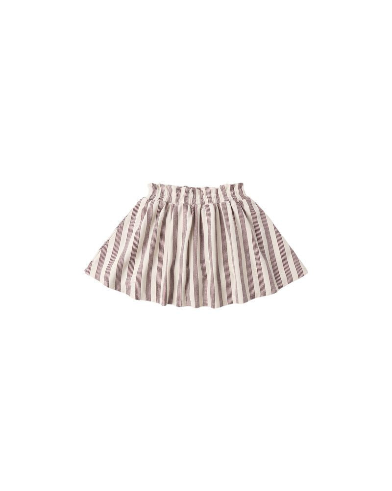 Sasha Skort -Brown Stripe