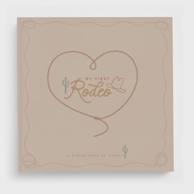 My First Rodeo- Baby Memory Book