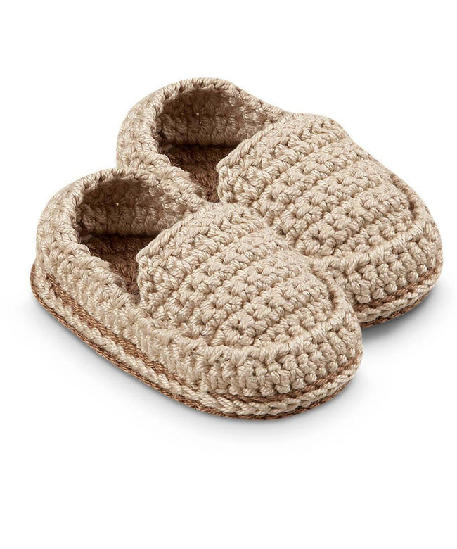 Loafer Crochet Bootie