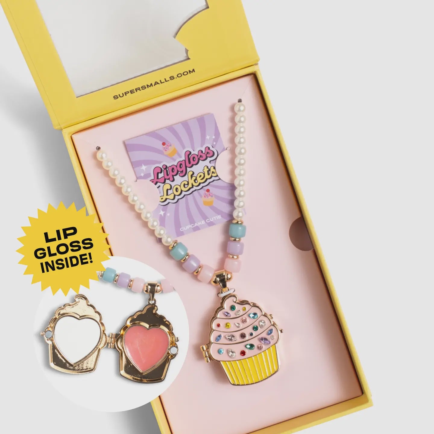 Cupcake Cutie Lipgloss Locket