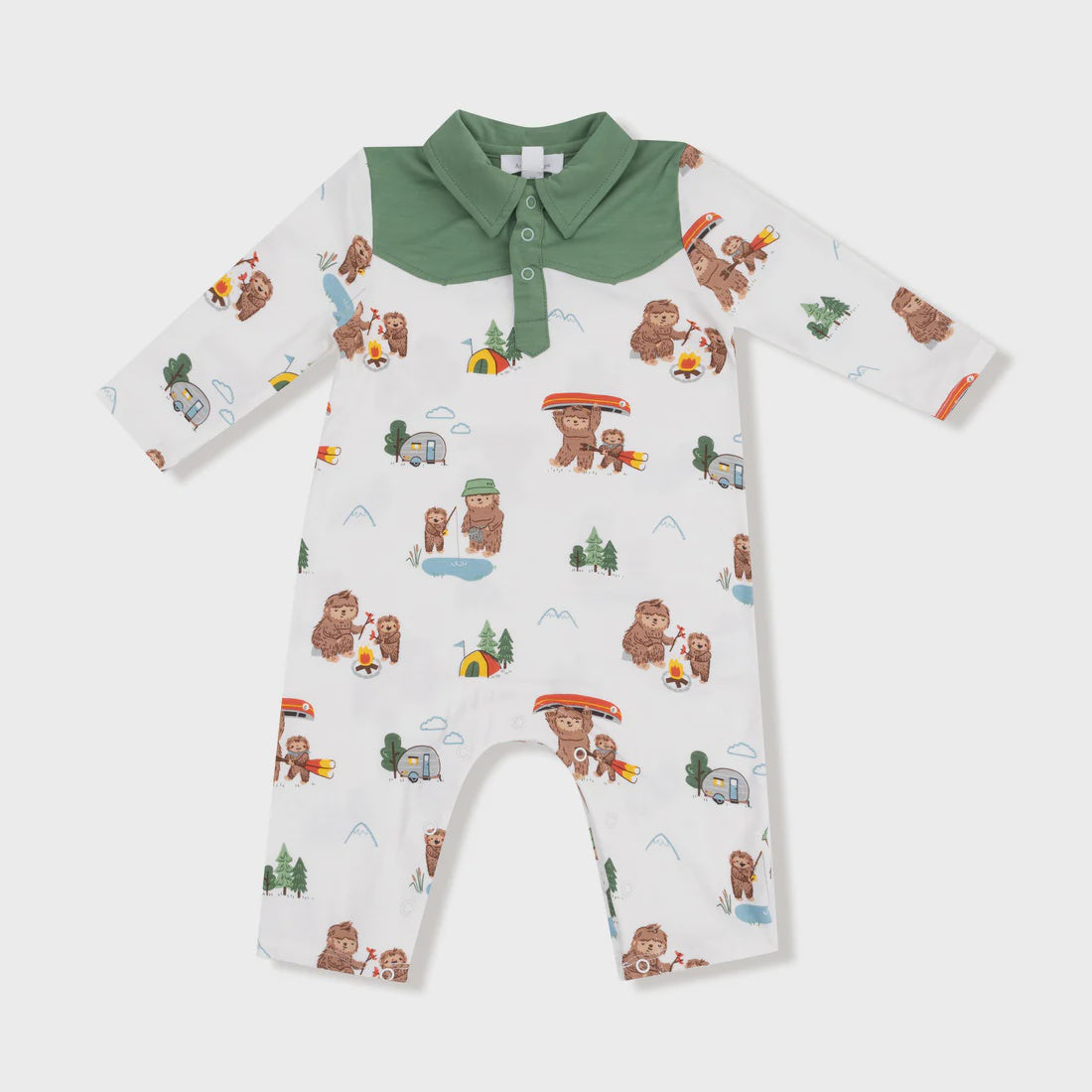LS Polo Romper