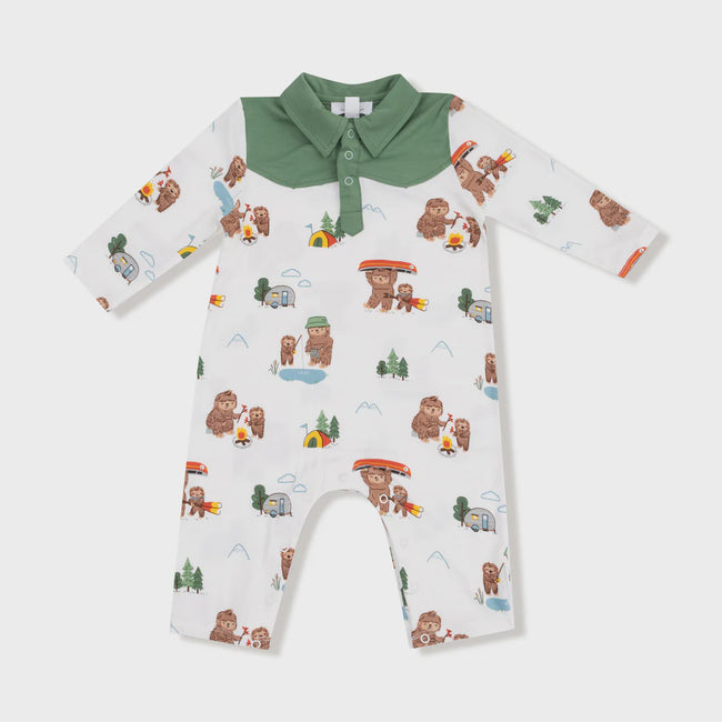 LS Polo Romper