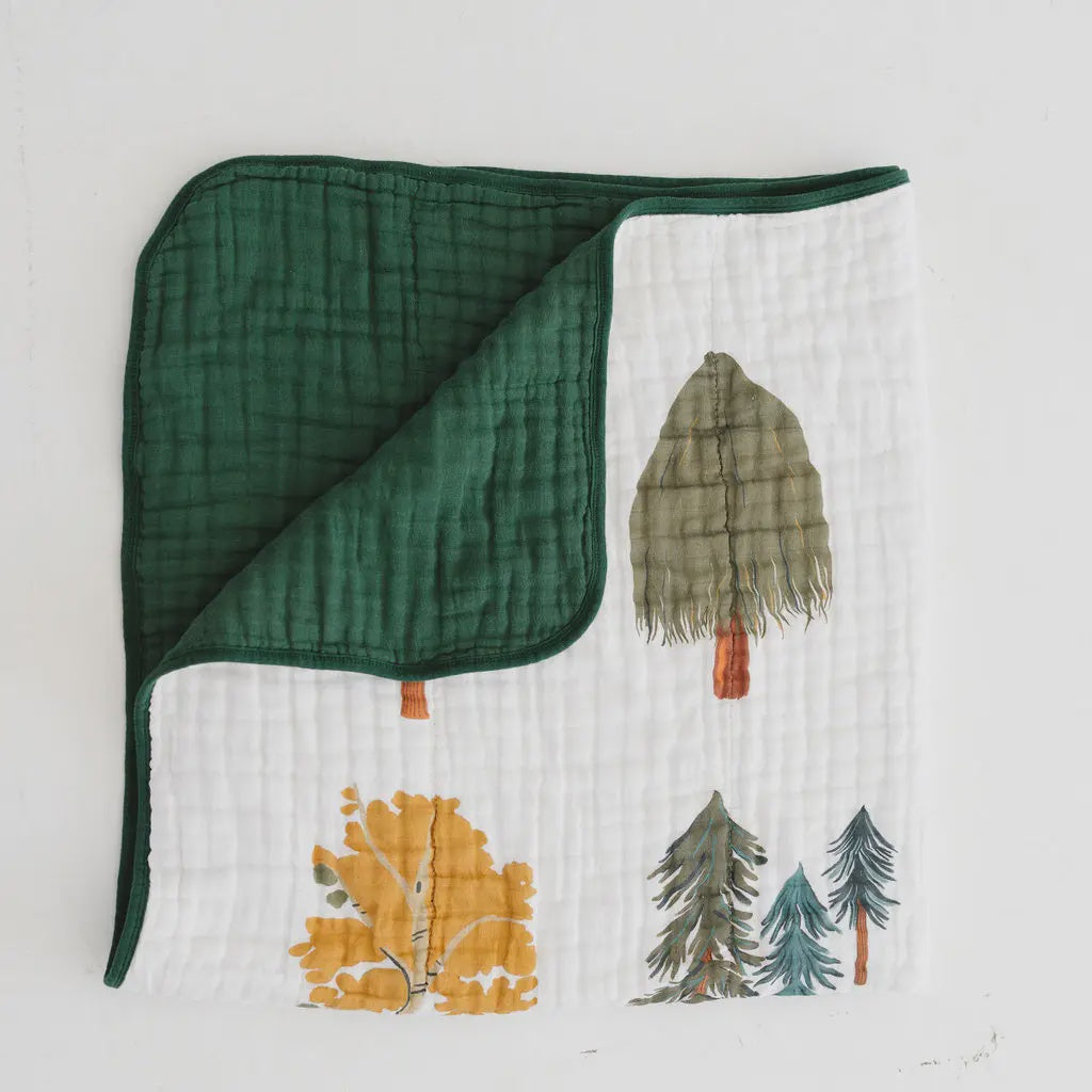 Forest Trees Quilt - 47" x 47"