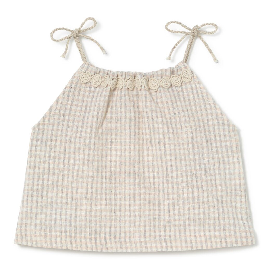 Sleveless Tunic and Shorts Set