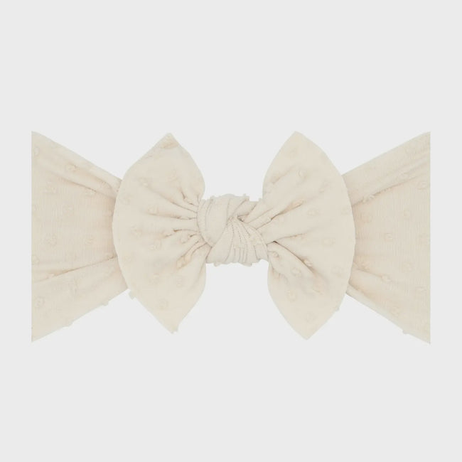 Shabby Dot Knot Soft Nylon Headband