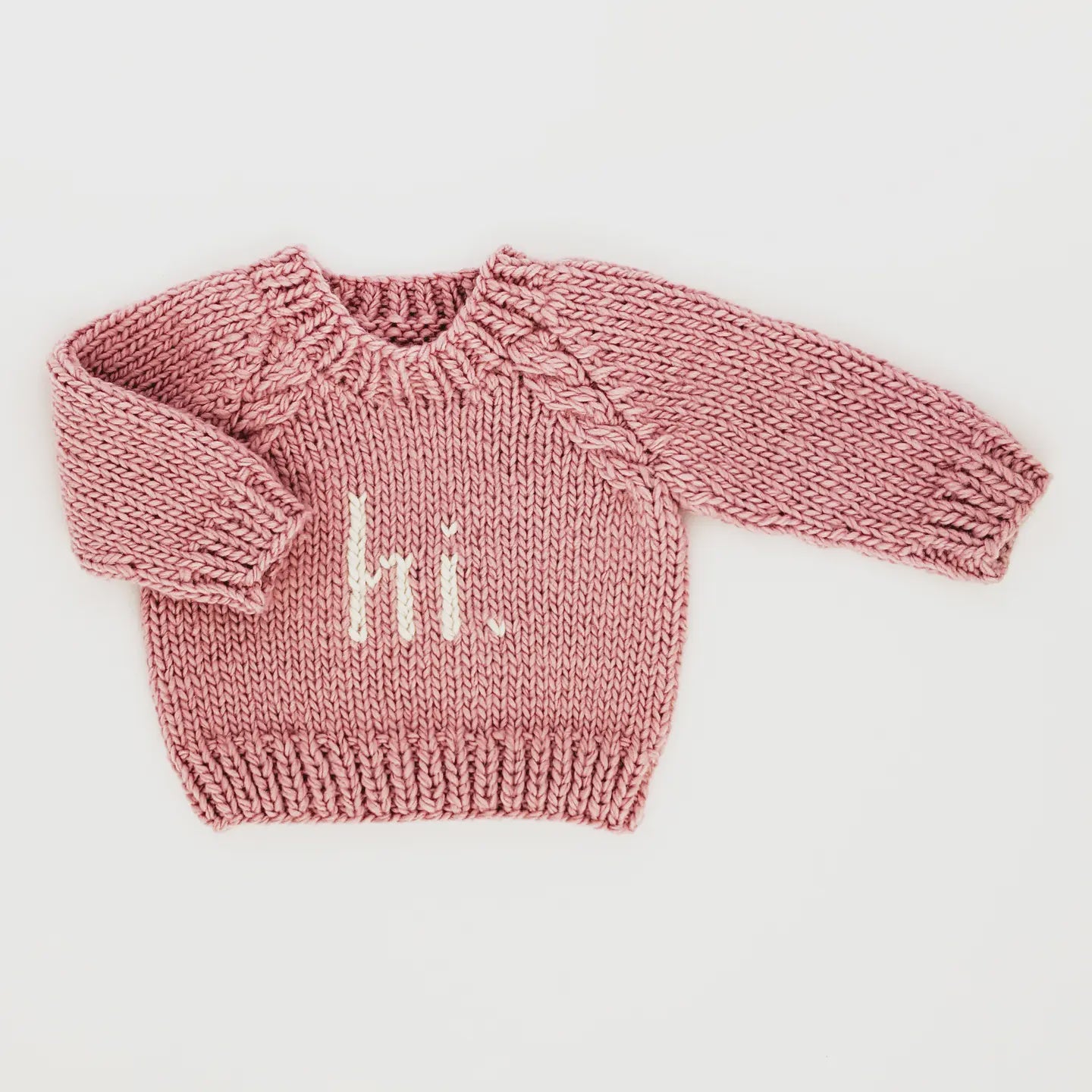 Girl's Hi. Crew Neck Sweater