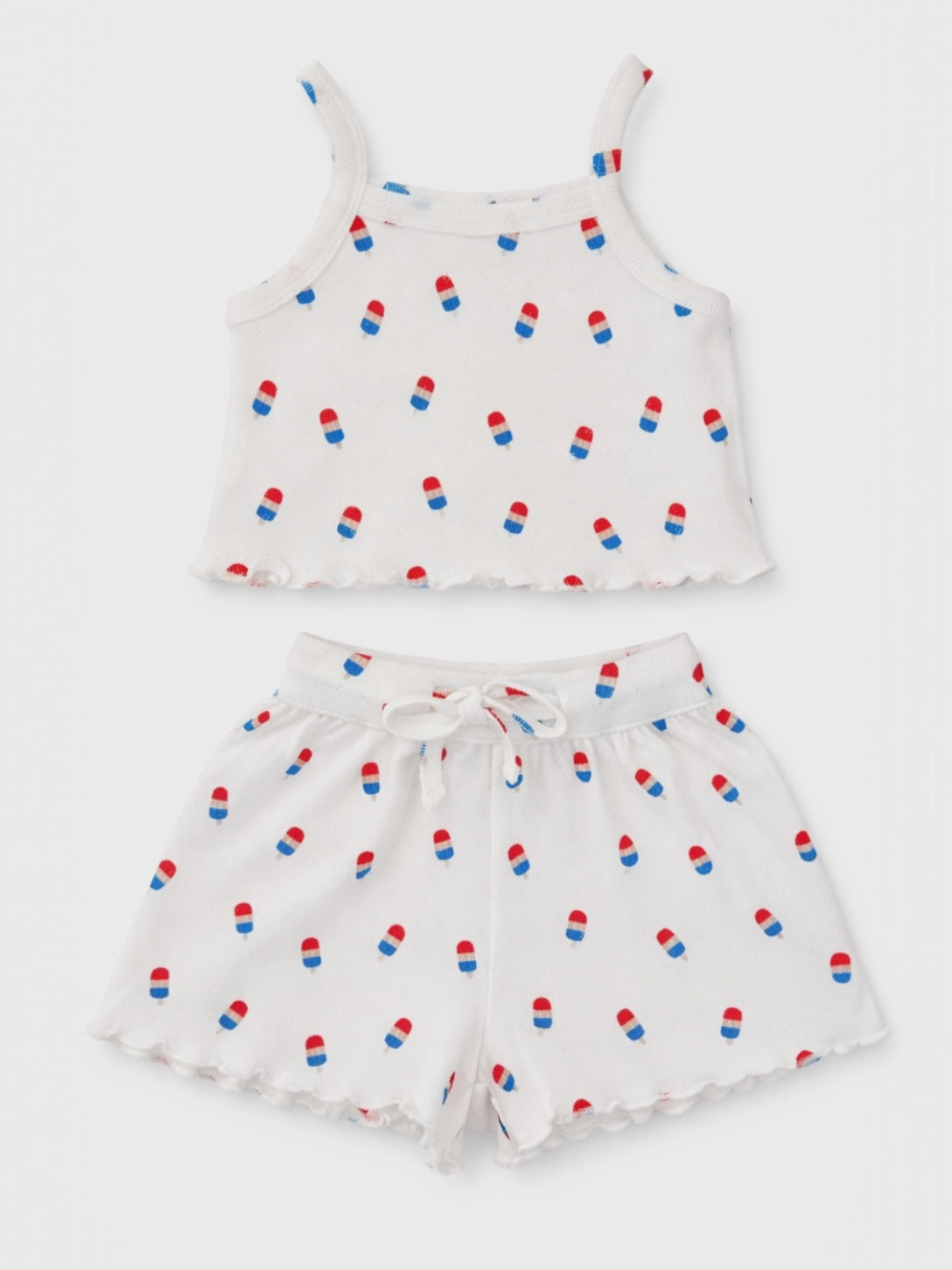 Popsicle / Organic Pointelle Summer Set