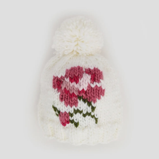 Rose Beanie Hat