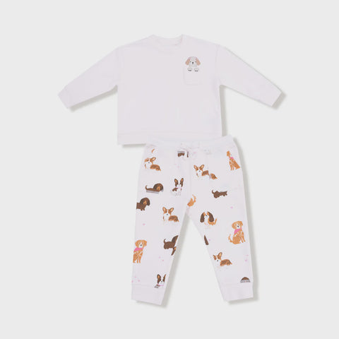 Girl 2-way Zipper Footie