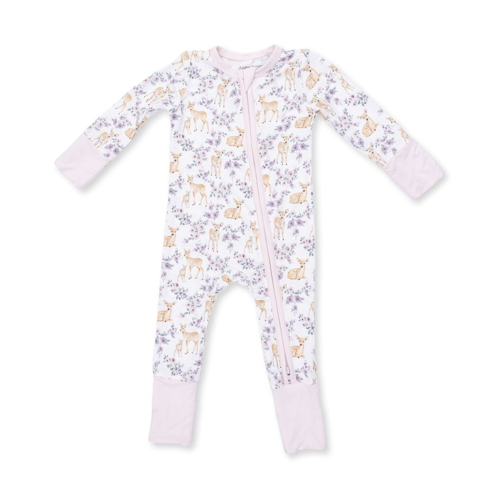 Floral Deer - Convertible Romper