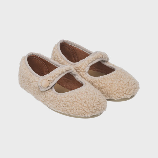 Shearling Baby Mary Janes