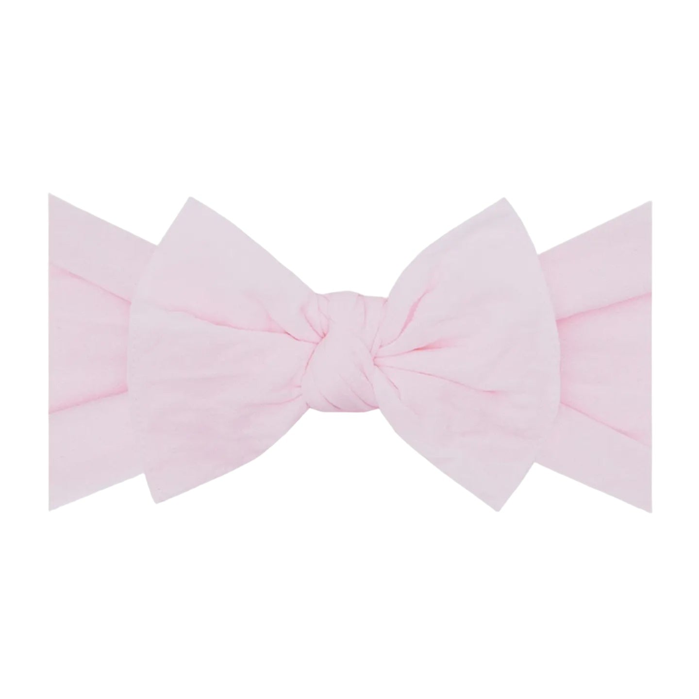 The Knot Soft Nylon Headband: Pink