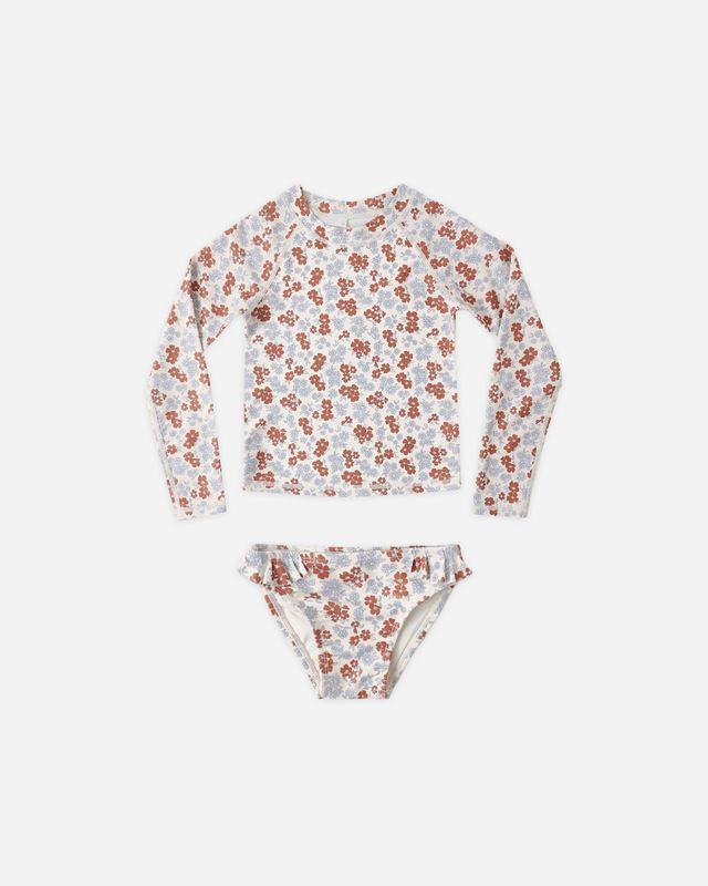 Maryn Rashguard Set- Americana Floral