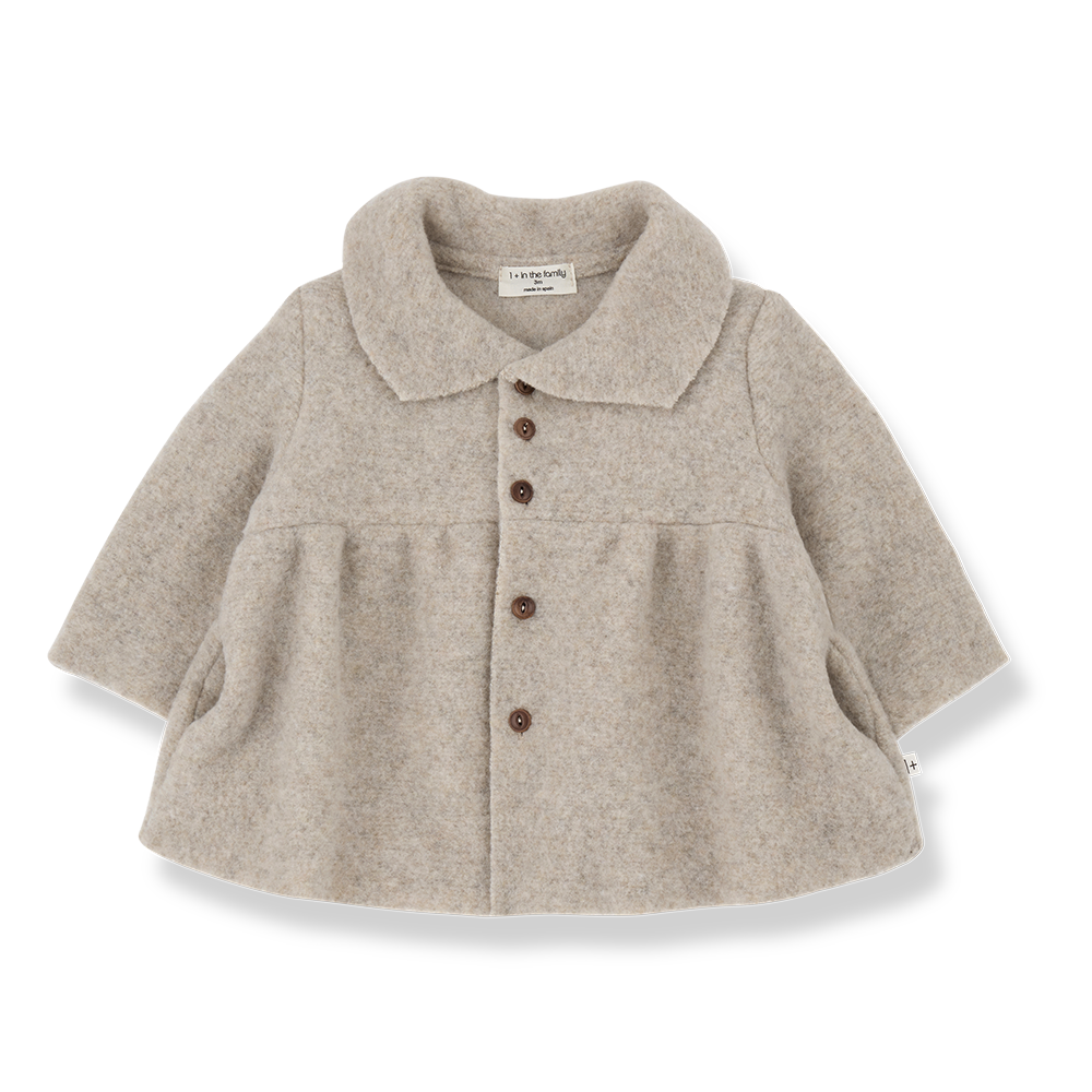 Anne Girls Coat - Tortora