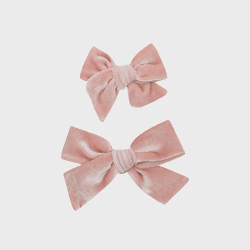 Velvet Bow  Hair Clip