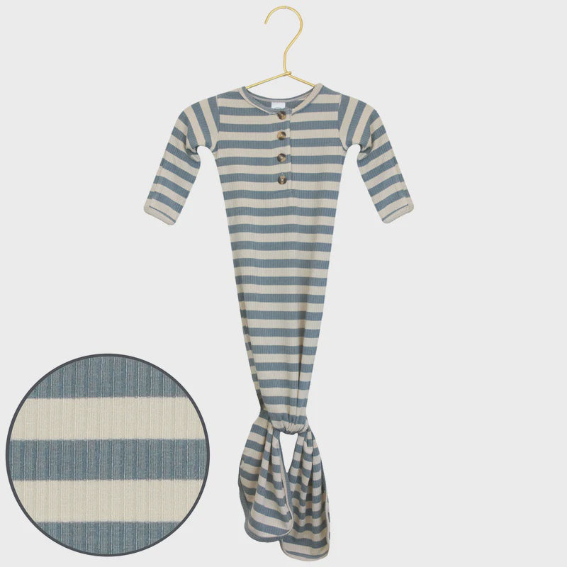 Boy's Ribbed Knotted Gown