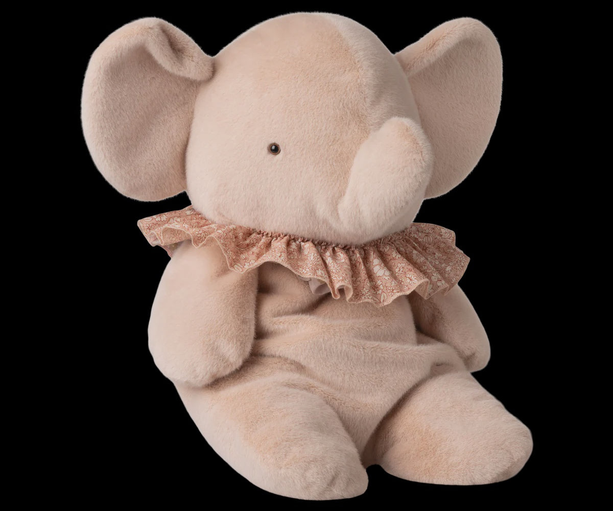 Elephant Plush, Big- Powder