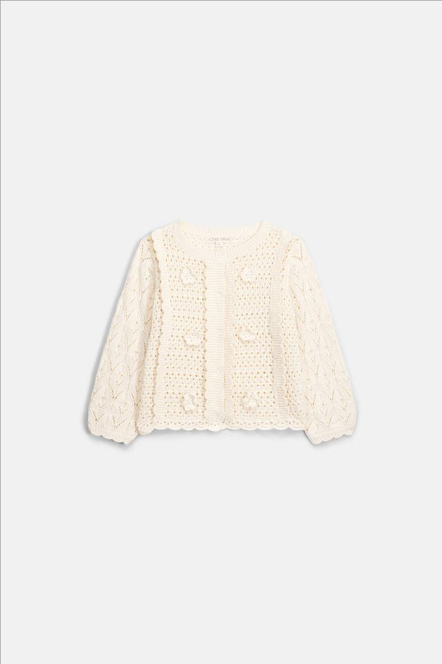 Knitted Cardigan- Chai
